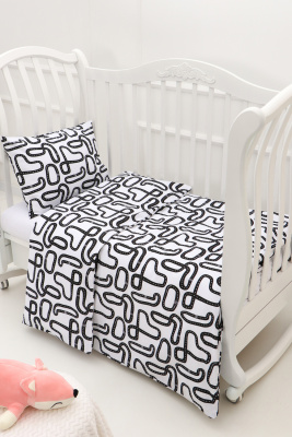 КПБ с простыней на резинке арт. КПБ-ПР/дорога