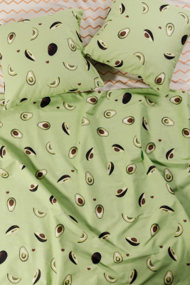 КПБ Авокадо бязь сем.