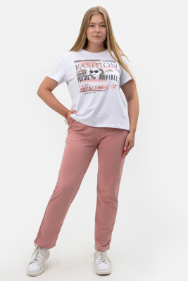 Костюм женский Fashion пудровый